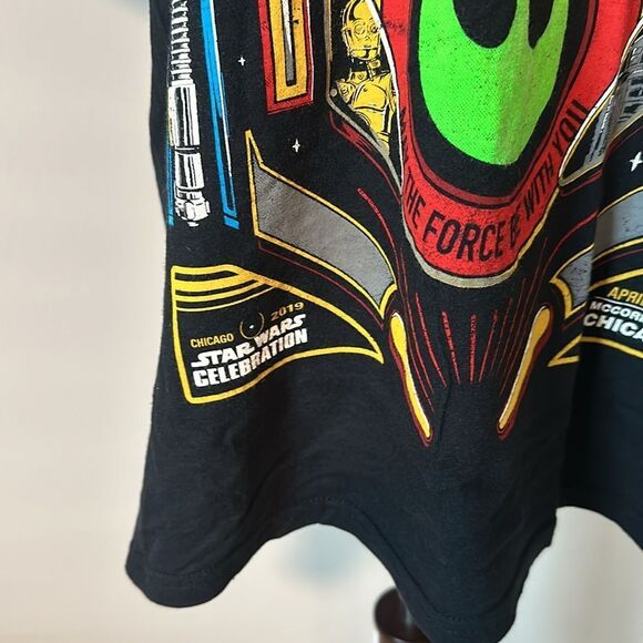 Sz L Star Wars Celebration 2019 Chicago tshirt A New Hope - Picture 2 of 7